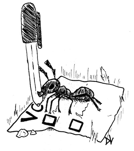 Socialist ants and invert-ed hierarchies